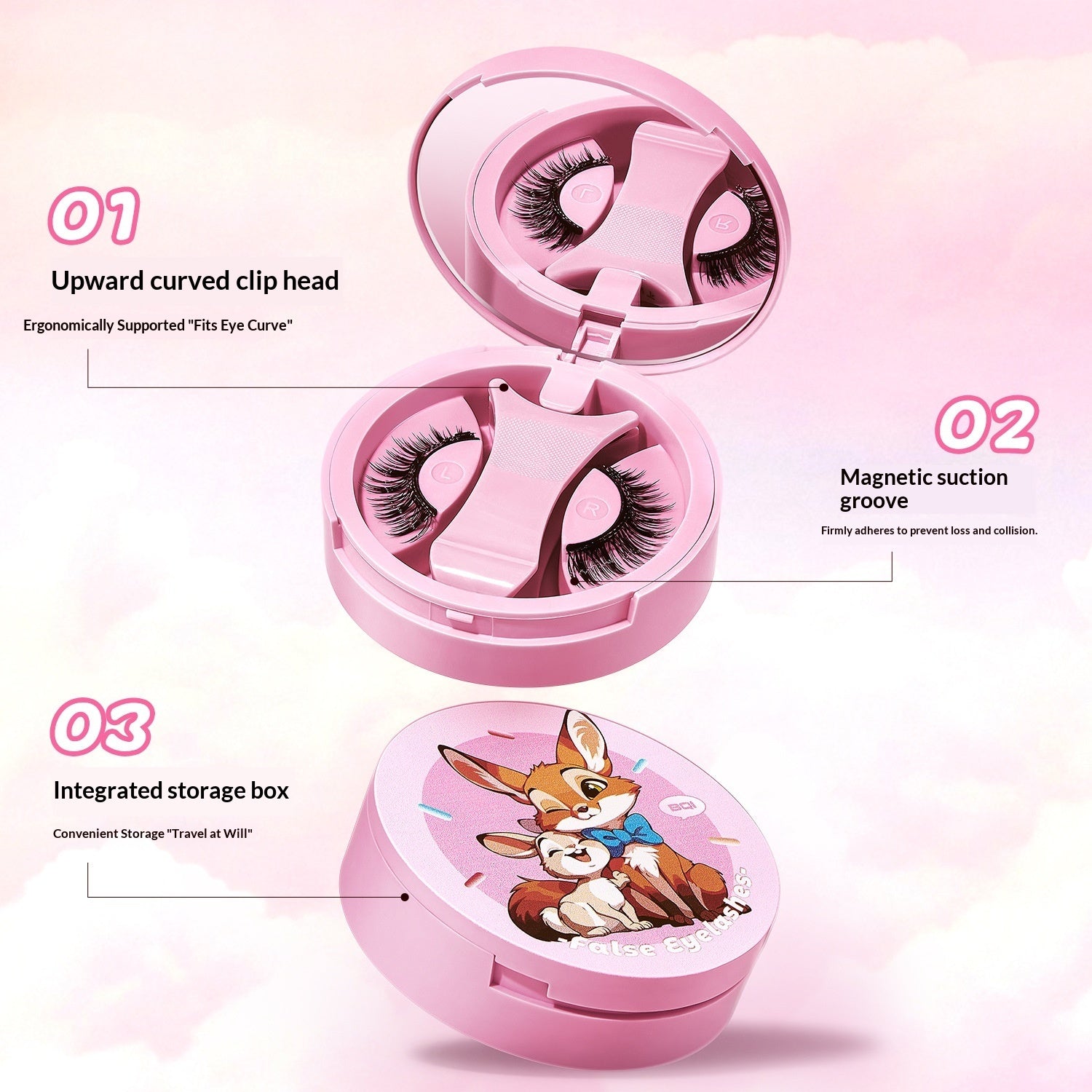 Camera Ready Magnetic Eyelashes Kit